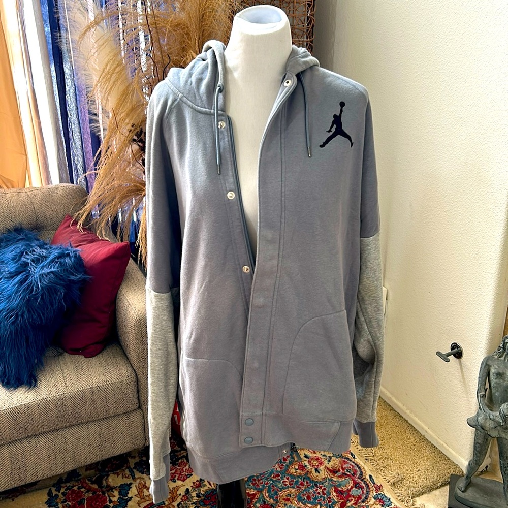 Jordan Zip/Button up hoodie XLT
